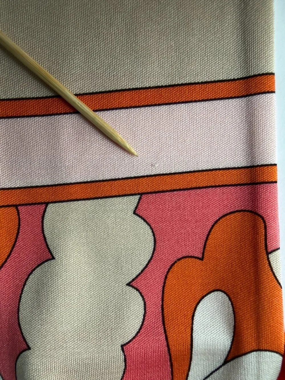 Emilio Pucci Skinny Silk Jersey Scarf NWT